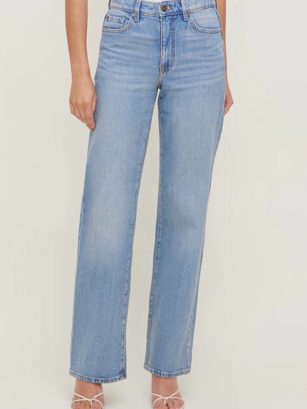 Dynamite Heidi Women's Light Blue Wide-Leg Jeans - sz 8/29